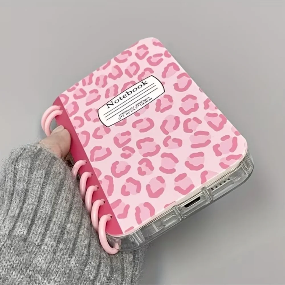IPHONE 16  PRO Leopard Print “Notebook” Case - New in packaging!